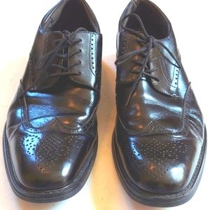 Wing Tips Black Size 11.5D Lightly Worn Joseph Aboud